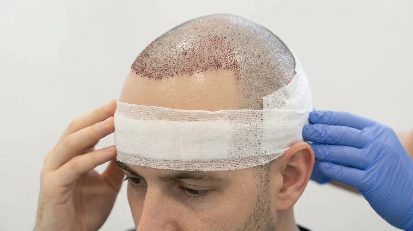Einblick in eine Haartransplantationsbehandlung