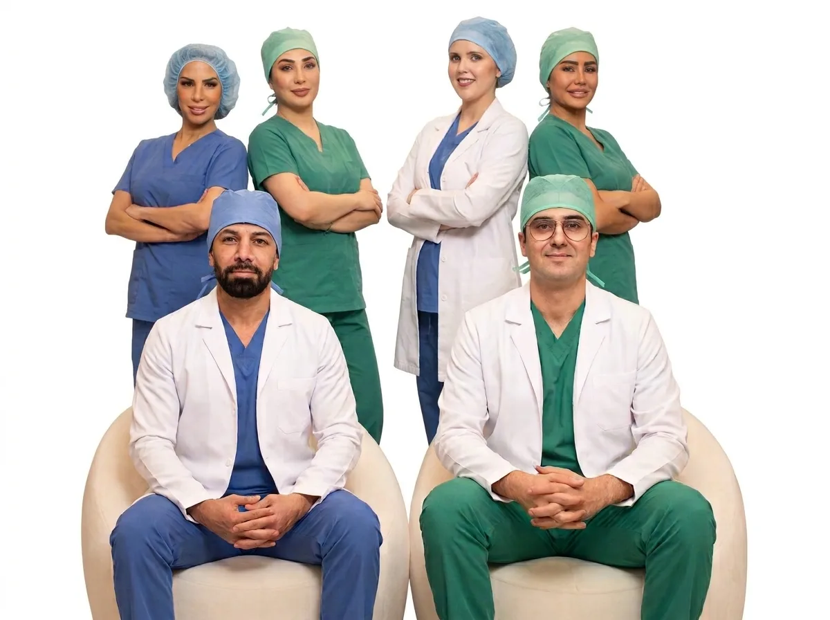 Gemeinsames Teamfoto von ID ESTHETIC Mannheim
