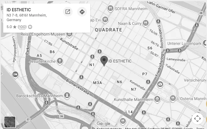 ID ESTHETIC Mannheim in N3, 7-8, 68161 Mannheim (Innenstadt) auf der Karte