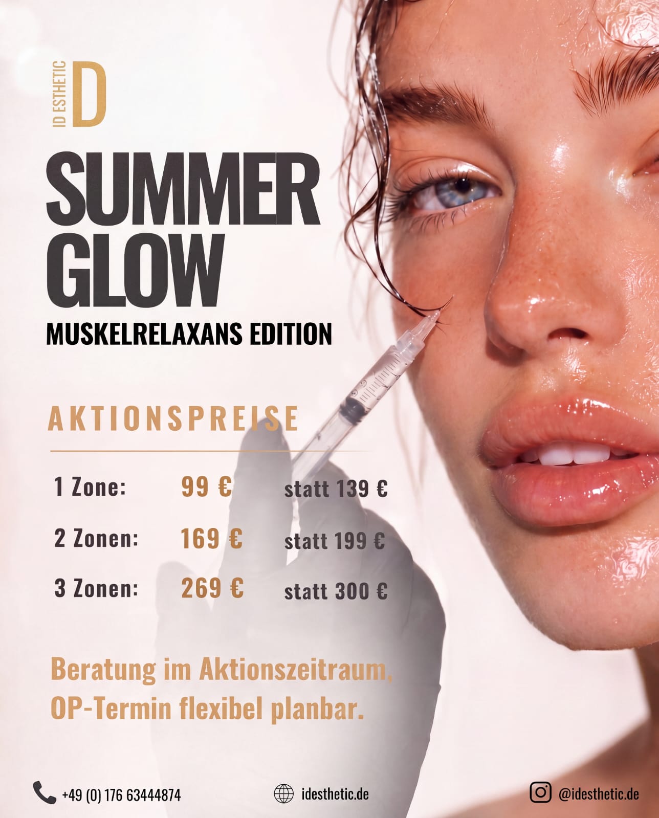 Summer Glow Behandlungsmotiv von ID ESTHETIC Mannheim