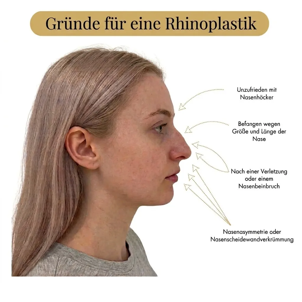 Gründe für eine Nasenoperation