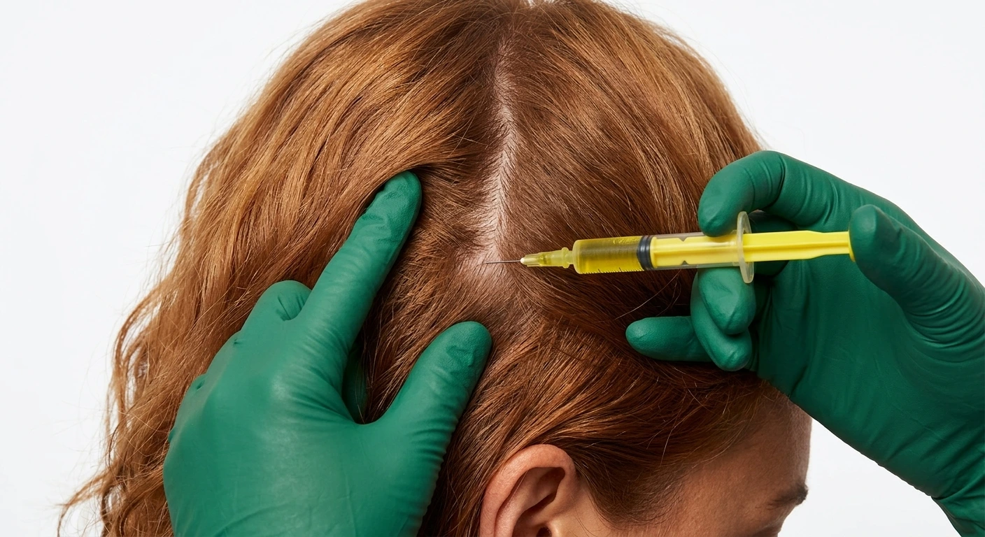 PRP Behandlung der Kopfhaut bei ID ESTHETIC Mannheim