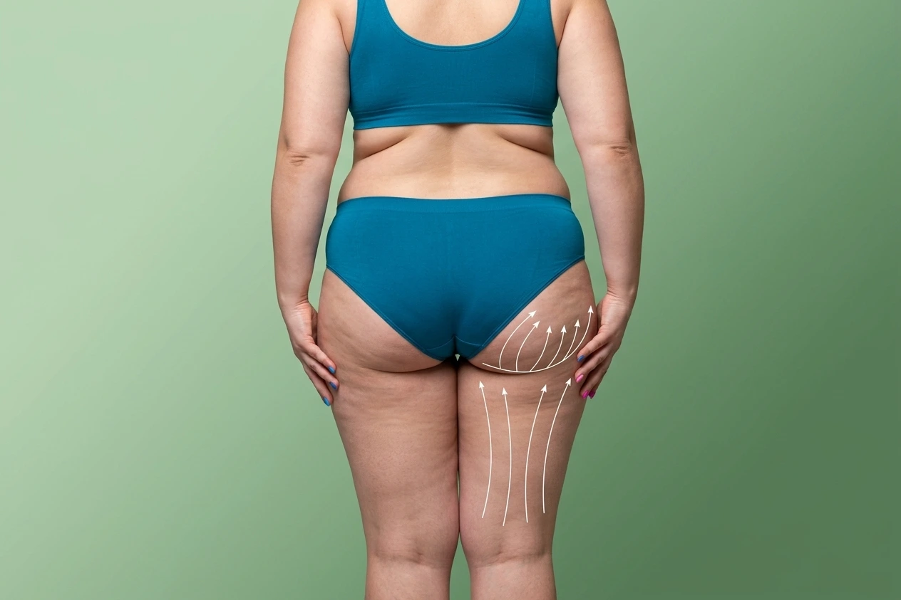 Sicherheitsorientiertes Beratungsgespräch zum Brazilian Butt Lift in einer modernen Klinik