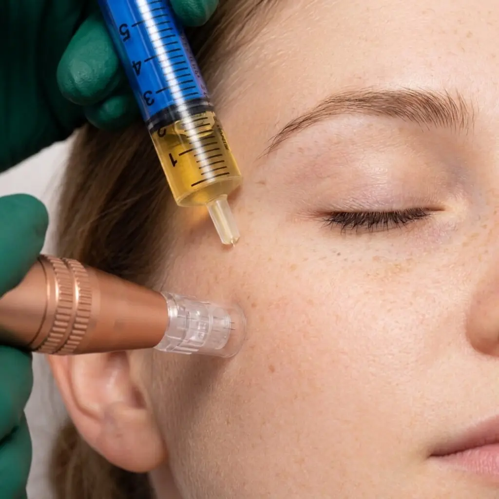 Microneedling mit Eigenblut bei ID ESTHETIC Mannheim